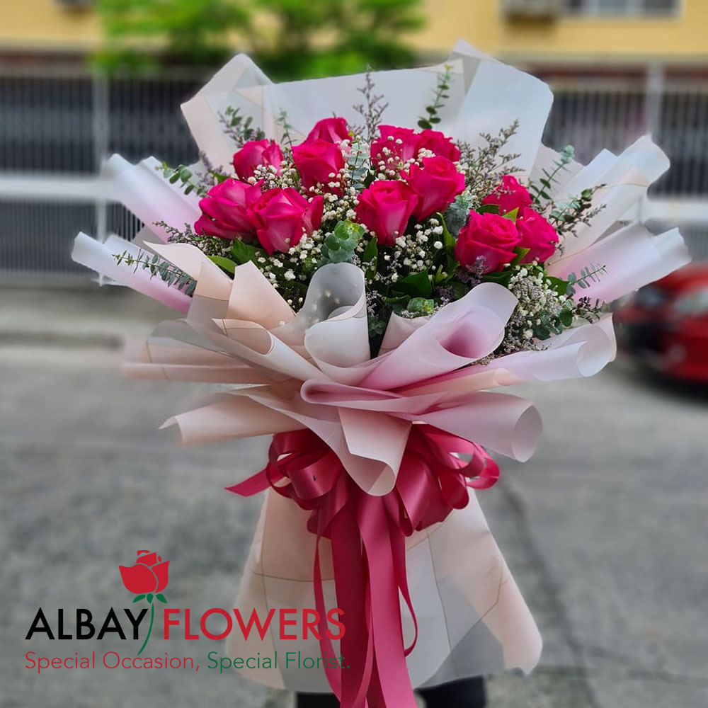 Pink Passion Flower Bouquet - Best Online Flower Shop in Albay | Albay ...